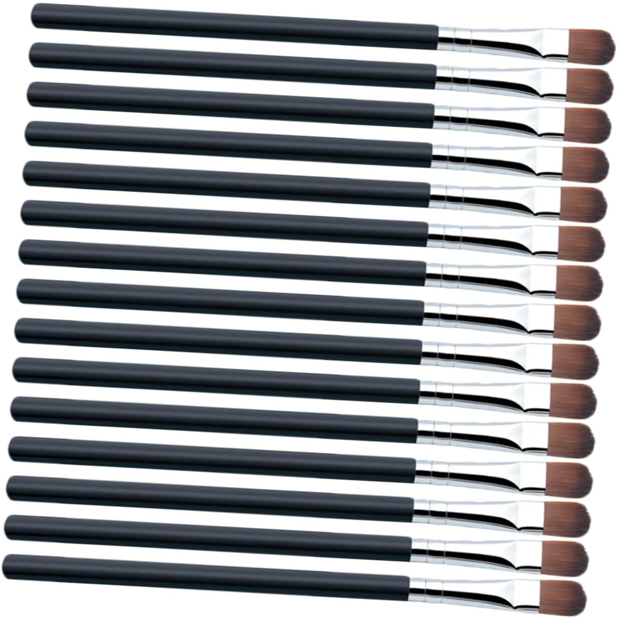 100pcs Eye Shadow Brushes Handle Makeup Tools for Blending Eyeshadow Eyeliner and Lip Application Soft Synthetic Bristles for Easy Use and Storage