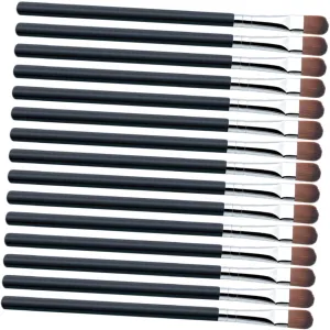 100pcs Eye Shadow Brushes Handle Makeup Tools for Blending Eyeshadow Eyeliner and Lip Application Soft Synthetic Bristles for Easy Use and Storage
