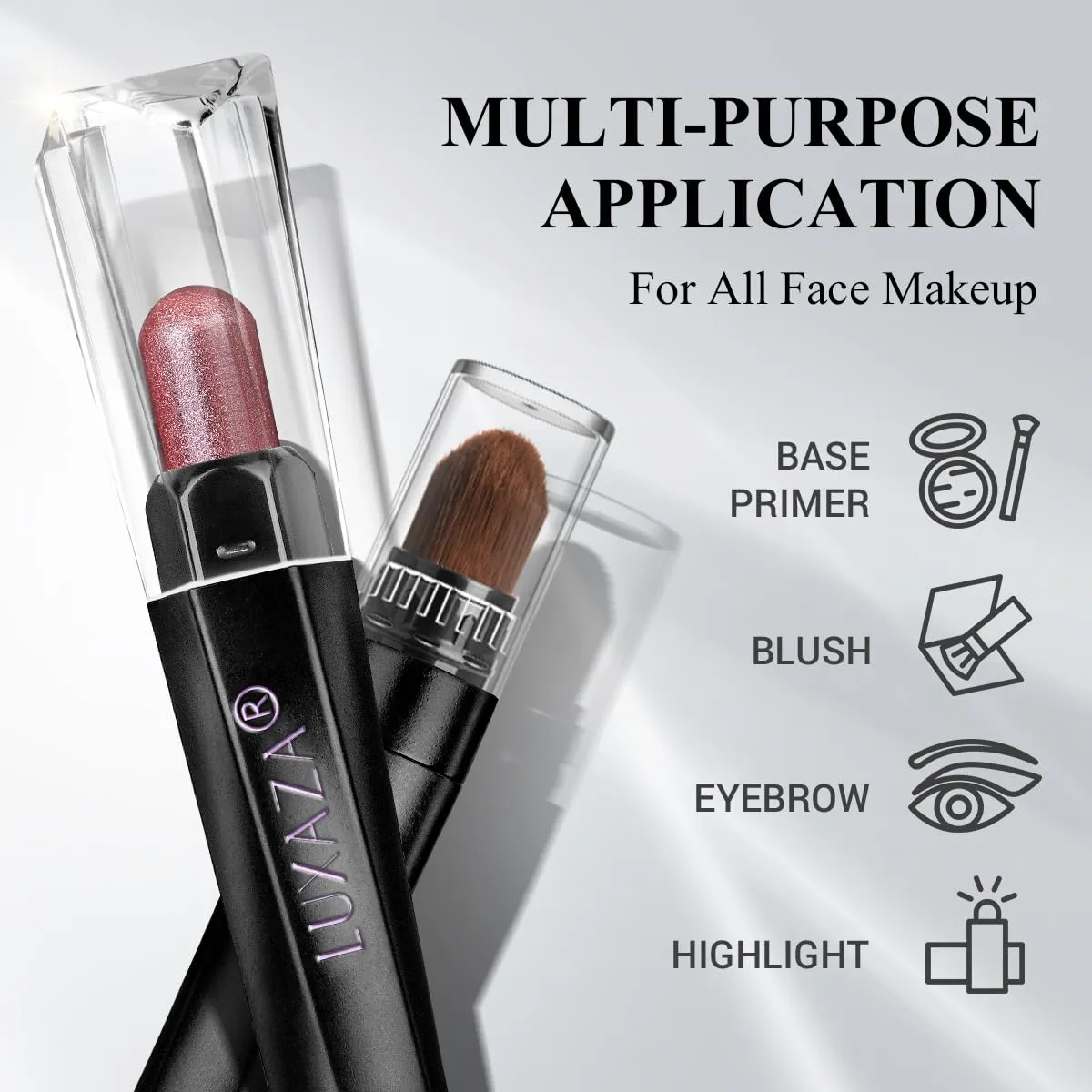 10PCS Eyeshadow Stick,Pro Longwear Cream Eye Shadow Brightener Pencil Crayon Makeup Sticks-Christmas Golden Night