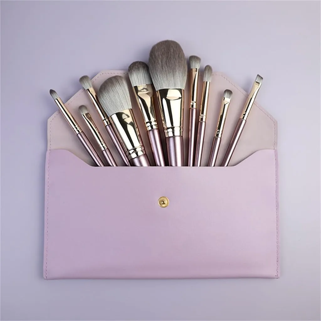 10pcs Makeup Brushes Set Foundation Brushes Soft Hair Super Soft Eyeshadow Brushes Complete Set