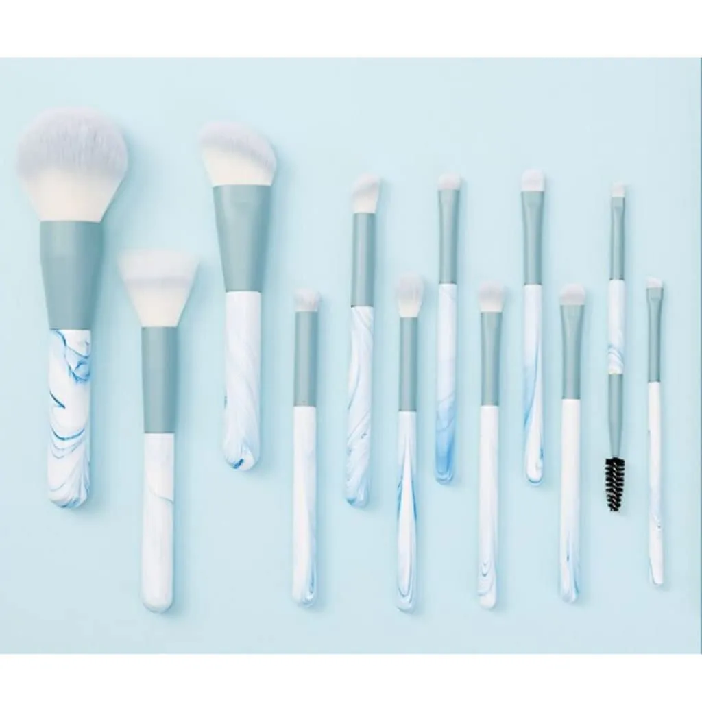 12 Makeup Brushes Set Complete Set Of Loose Powder Brushes Beauty Tools Eyeshadow Set Blade Brushes