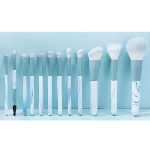 12 Makeup Brushes Set Complete Set Of Loose Powder Brushes Beauty Tools Eyeshadow Set Blade Brushes