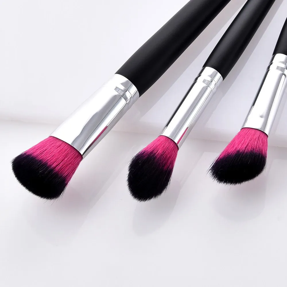 12Pcs Set Eyeliner Makeup Eyeshadow Brush Lip Powder Tool Foundation Brushes Brush Star Make up Alien