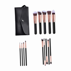 14Pcs Makeup Brush with Bag Premium Eyeshadow Brushes for Liquid Powder Makeup Applications Easy to Clean Comfortable Handle for Beauty Enthusiasts