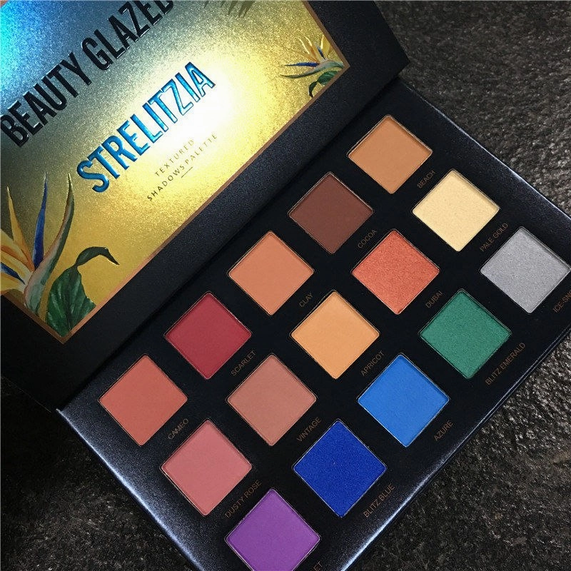 15 ColorEye Matte Glitter Eyeshadow