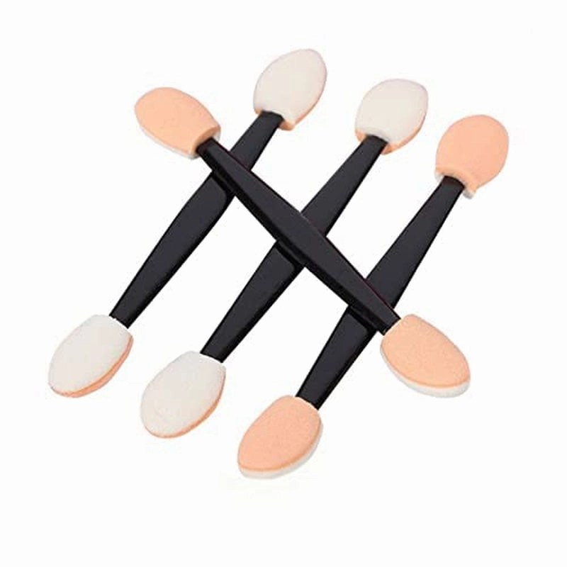 200 PCS 3 Inch Disposable Eyeshadow Brushes, Sponge Makeup Applicators Dual Sides