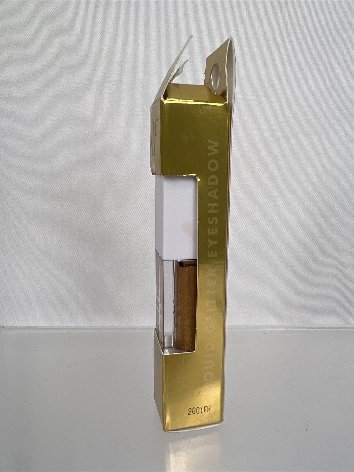 24K Gold e.l.f. Cosmetics Liquid Glitter Eyeshadow 0.1 fl oz Long Lasting Vegan