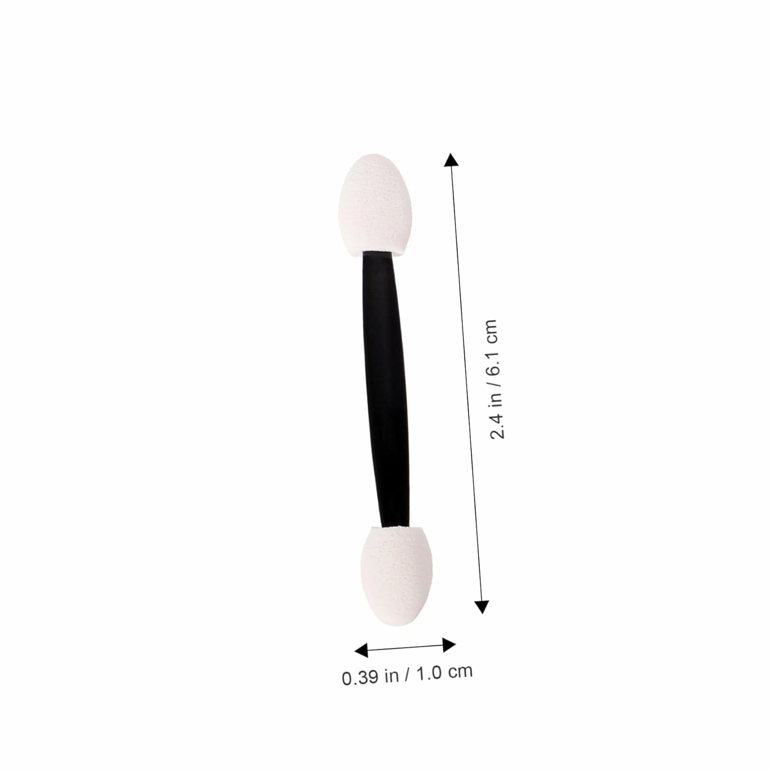 3pcs Double-ended Eyeshadow Applicator Makeup Sponge Tools for Easy Blending Comfortable Grip and Skin-friendly Use for Eye Makeup Enthusiasts and Beginners