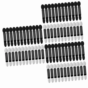 3sets Double-ended Eye Shadow Brush Set Soft Makeup Brush Material Perfect for Travel 120pcs*3