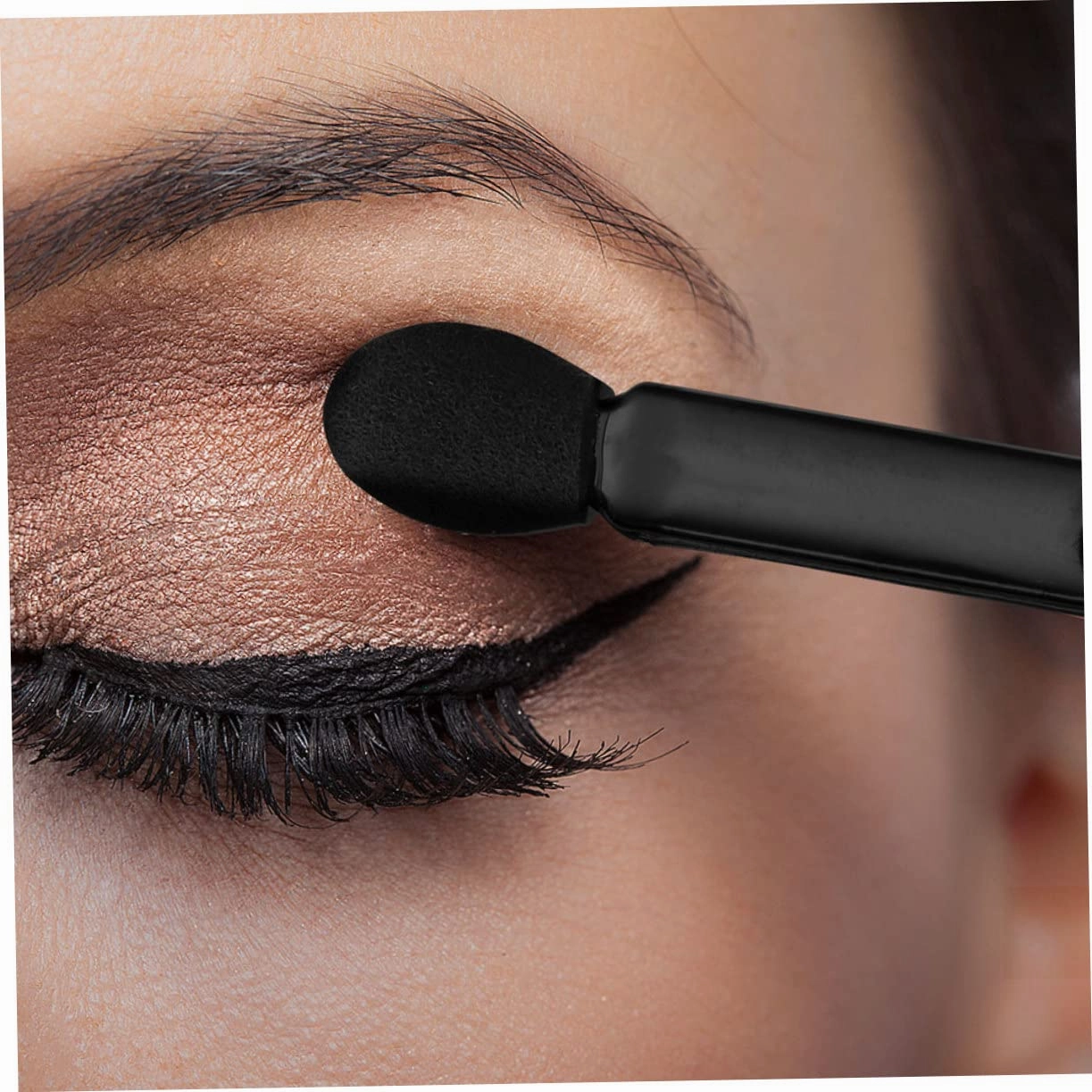 3sets Double-ended Eye Shadow Brush Set Soft Makeup Brush Material Perfect for Travel 120pcs*3