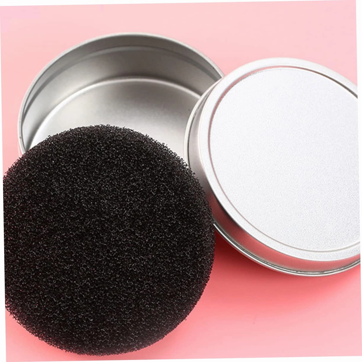3sets Makeup Brush Cleaning Sponge Set Quick Dry Cleaning Box for Efficient Brush Care Includes Single Layer Sponges Replacement Cotton Pads Go Makeup