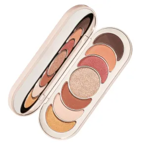7 Colors Eyeshadow Makeup Palette | 7-IN-1 Multi-Colored Shimmer & Matte Long-Lasting Travel Size Eye Shadow Make up Kit, Stacked Makeup Design Includes Mirror (01)