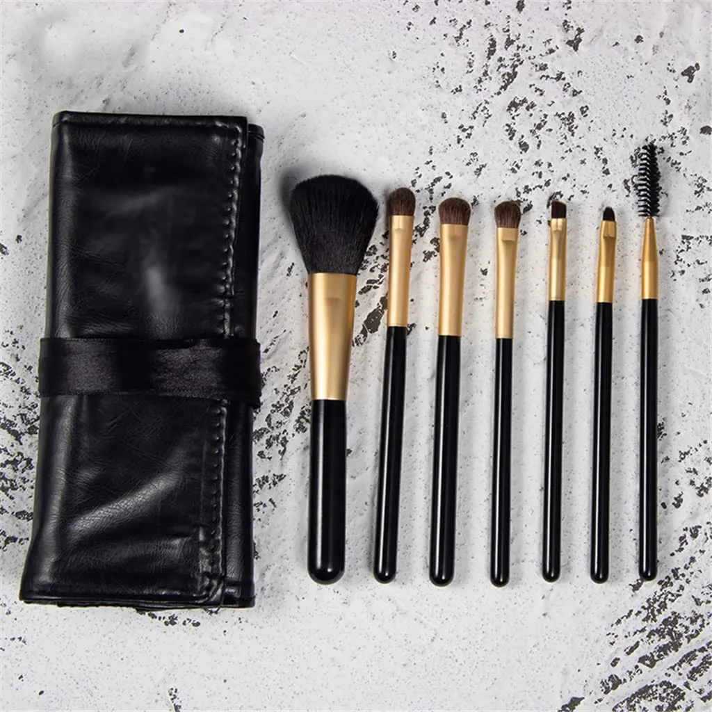 7Pcs Makeup Brushes Set Professional Brush Make up Foundation Eyeshadow Eyelashes Lip Concealer Powder Cosmetics Kit Tools