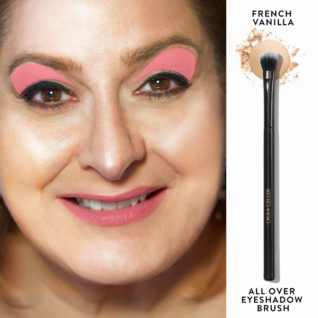 All-Over Eye Shadow Brush, Black Wooden Handle
