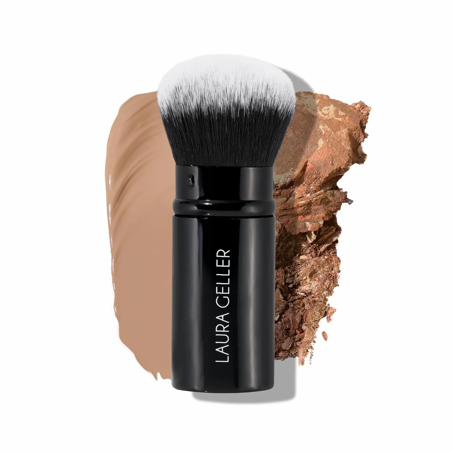 All-Over Eye Shadow Brush, Black Wooden Handle