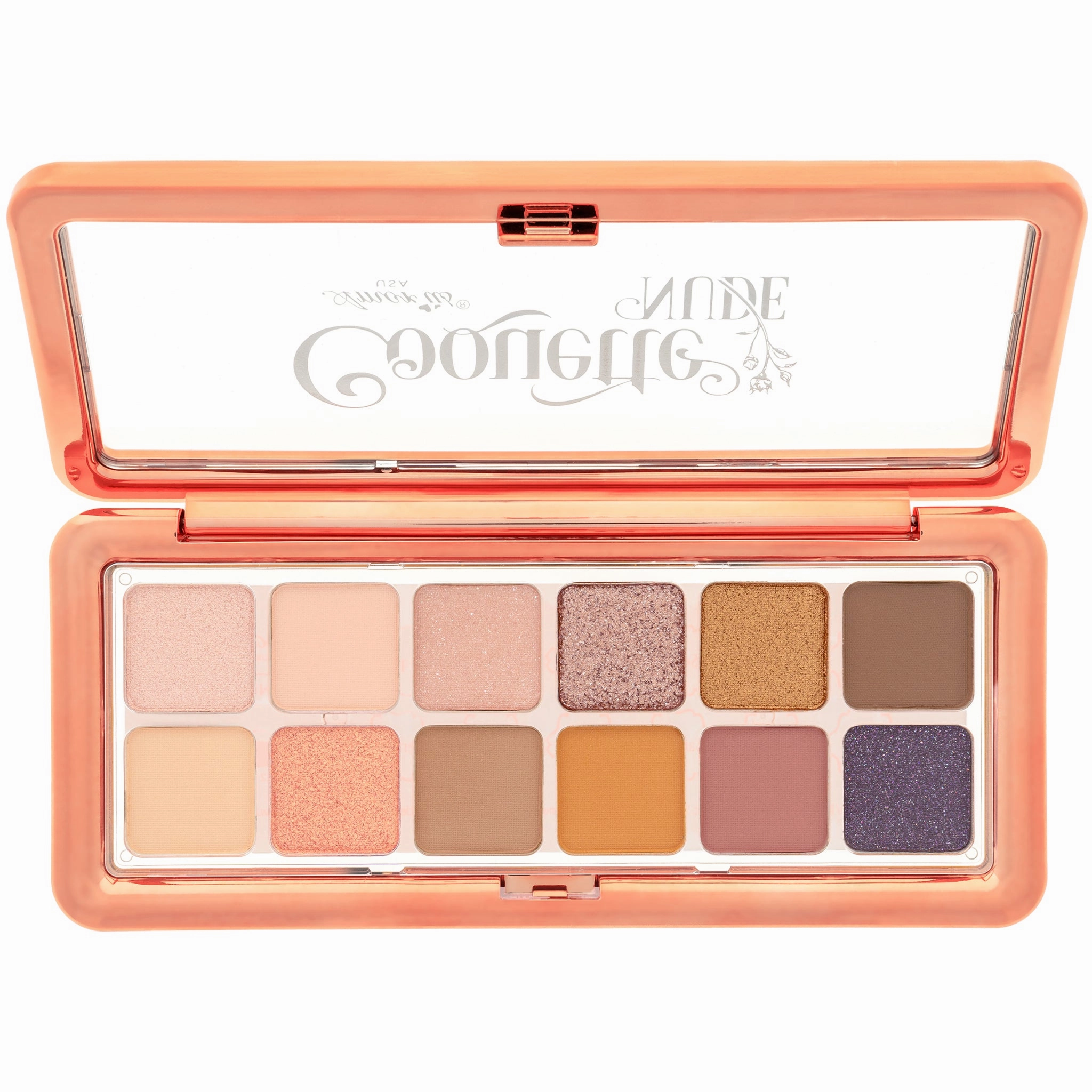 Amor Us Coquette Nude Pressed Pigment Palette - Wholesale Display 12 Units (CO-NCESD)