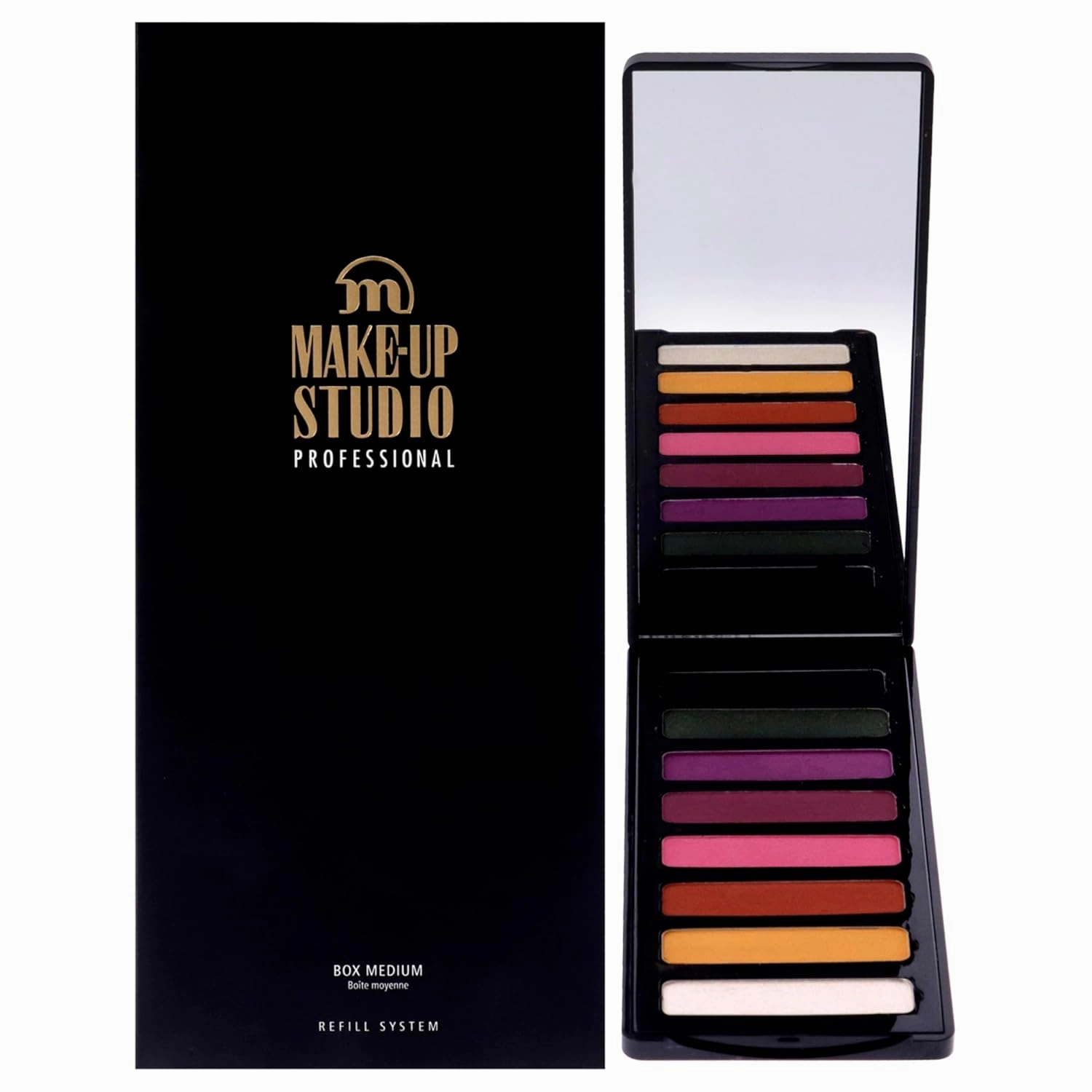 Amsterdam Eyeshadow Lumiere Wet and Dry - Baked, Highly Pigmented, High-Gloss which is Applicable Both Dry and Wet - Stays On Place for An Extra Sparkling Glance - Indian Spices - 1 Pc