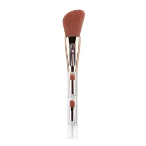 barenx Portable Soft Makeup 4 in 1 Foundation Liquid Loose Powder Blender Lip Brush