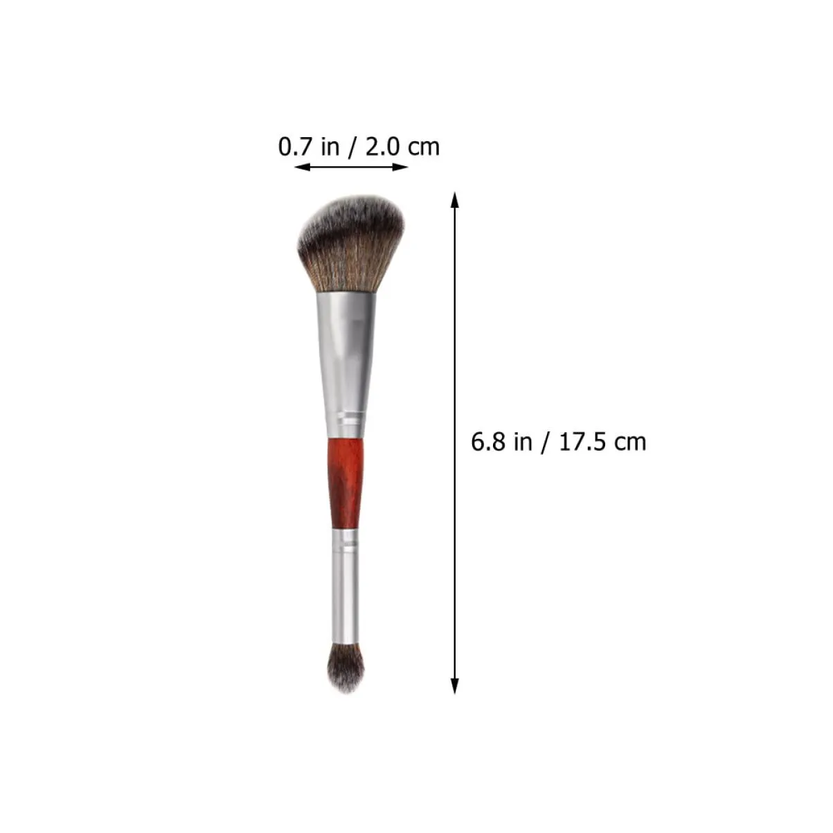 Beaupretty 9pcs Dual-ended Makeup Brush Eyeshadow Applicator Blush Brush Soft Handle for Home Salon Use for Birthdays Holidays