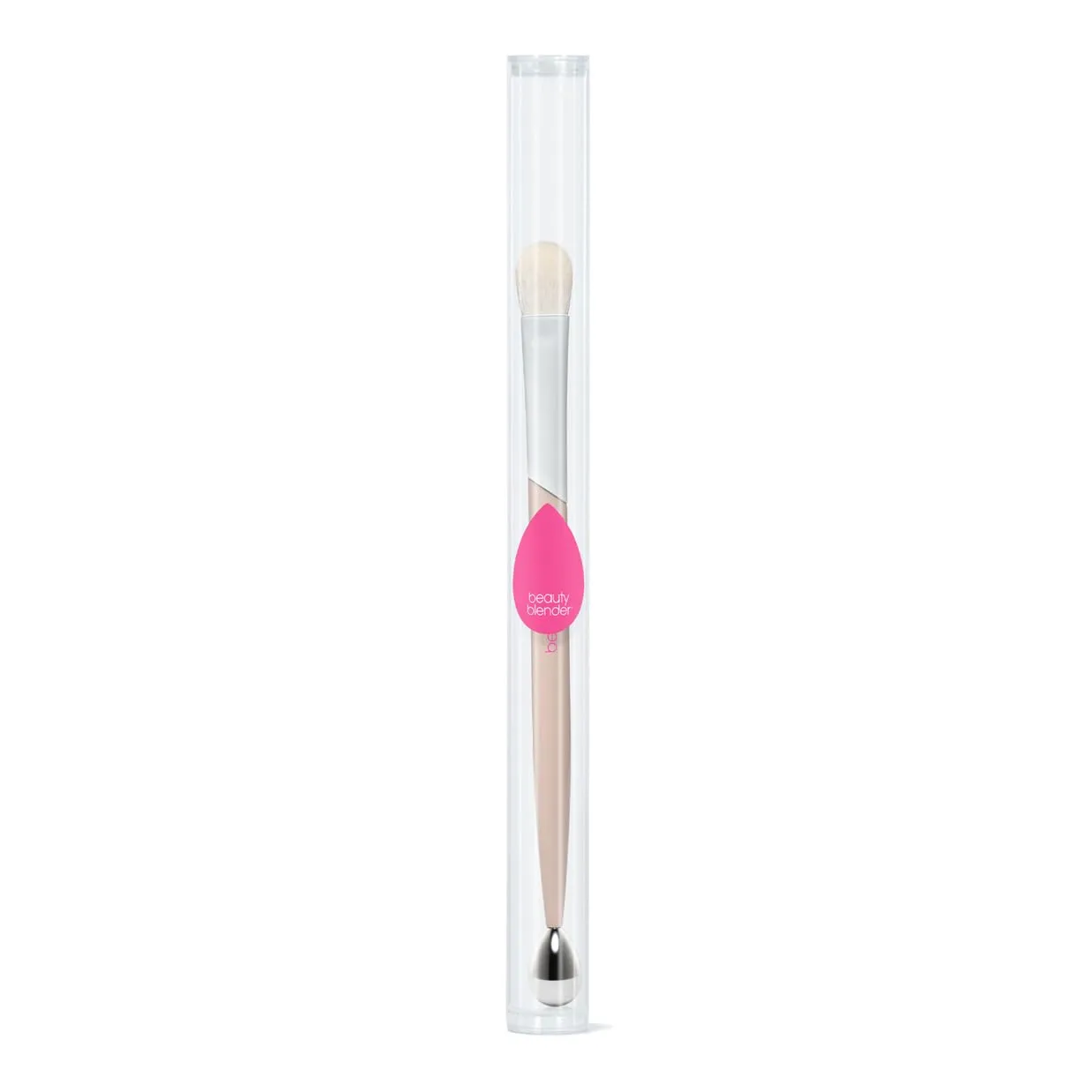 beautyblender Double Sided SHADY LADY All-Over Eyeshadow Makeup Brush & Cooling Roller. Vegan, Cruelty Free and Made in the USA