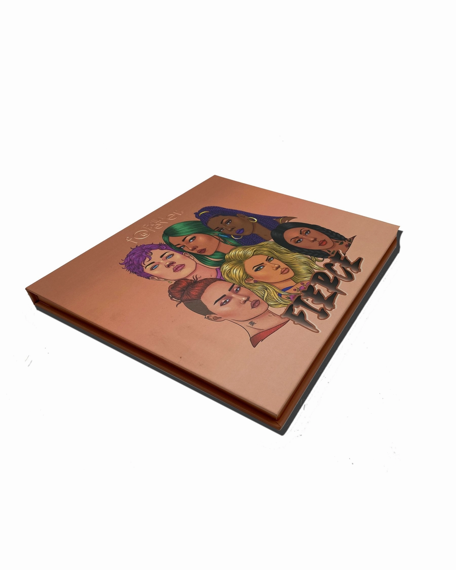 BELLA FOREVER 12 PIECE DISPLAY  EYESHADOW PALETTE "FIERCE"