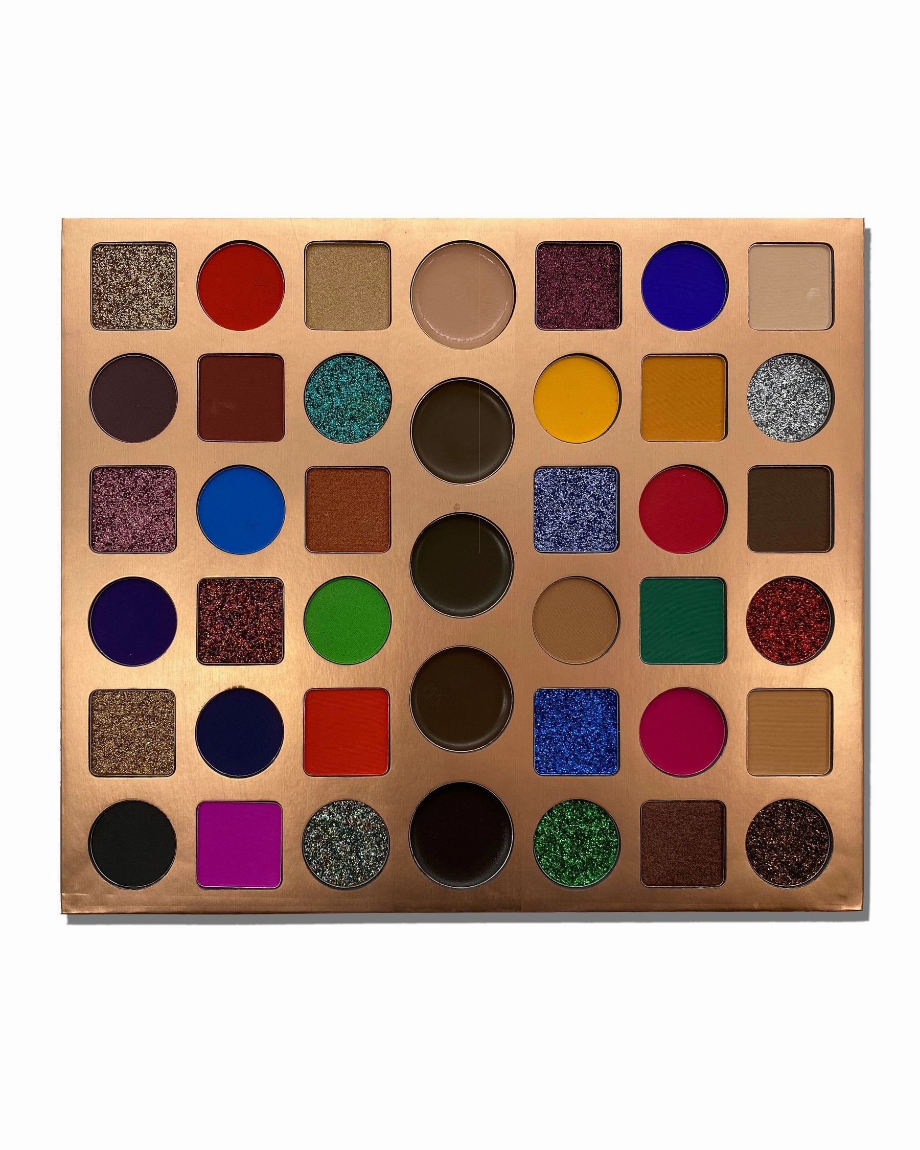 BELLA FOREVER 12 PIECE DISPLAY  EYESHADOW PALETTE "FIERCE"