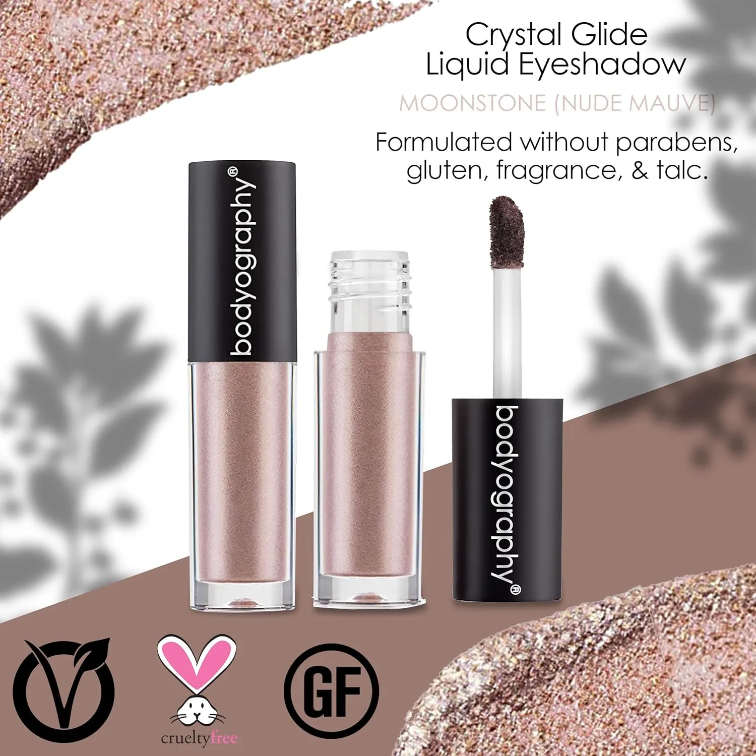 Bodyography Crystal Glide Liquid Eyeshadow - Moonstone for Women - 0.067 oz Eye Shadow