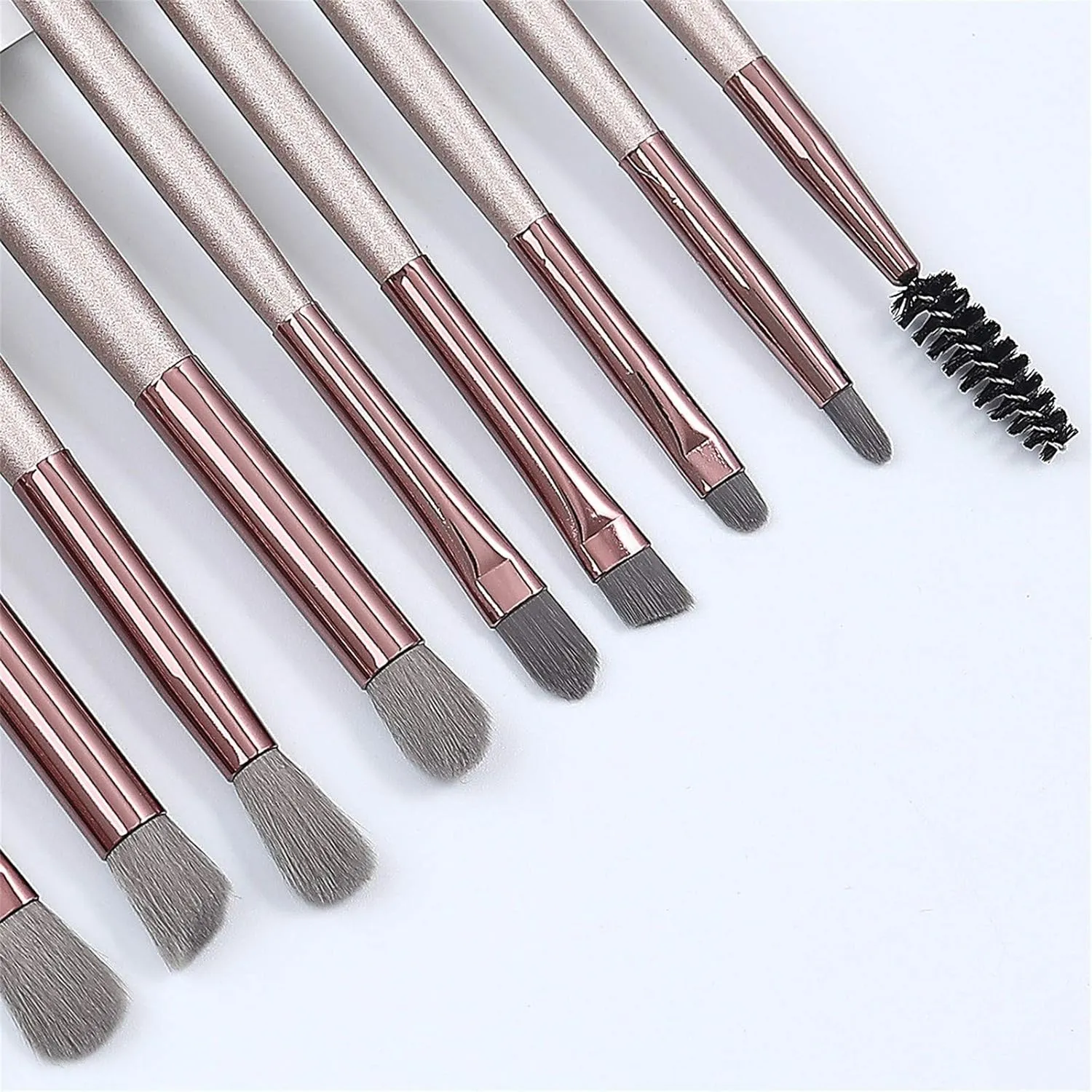 Brushes Cosmetic Eyebrow Makeup Brush Cosmetic 15PC Brush Lip Eyeshadow Powder Brush E45 (Multicolor, One Size)