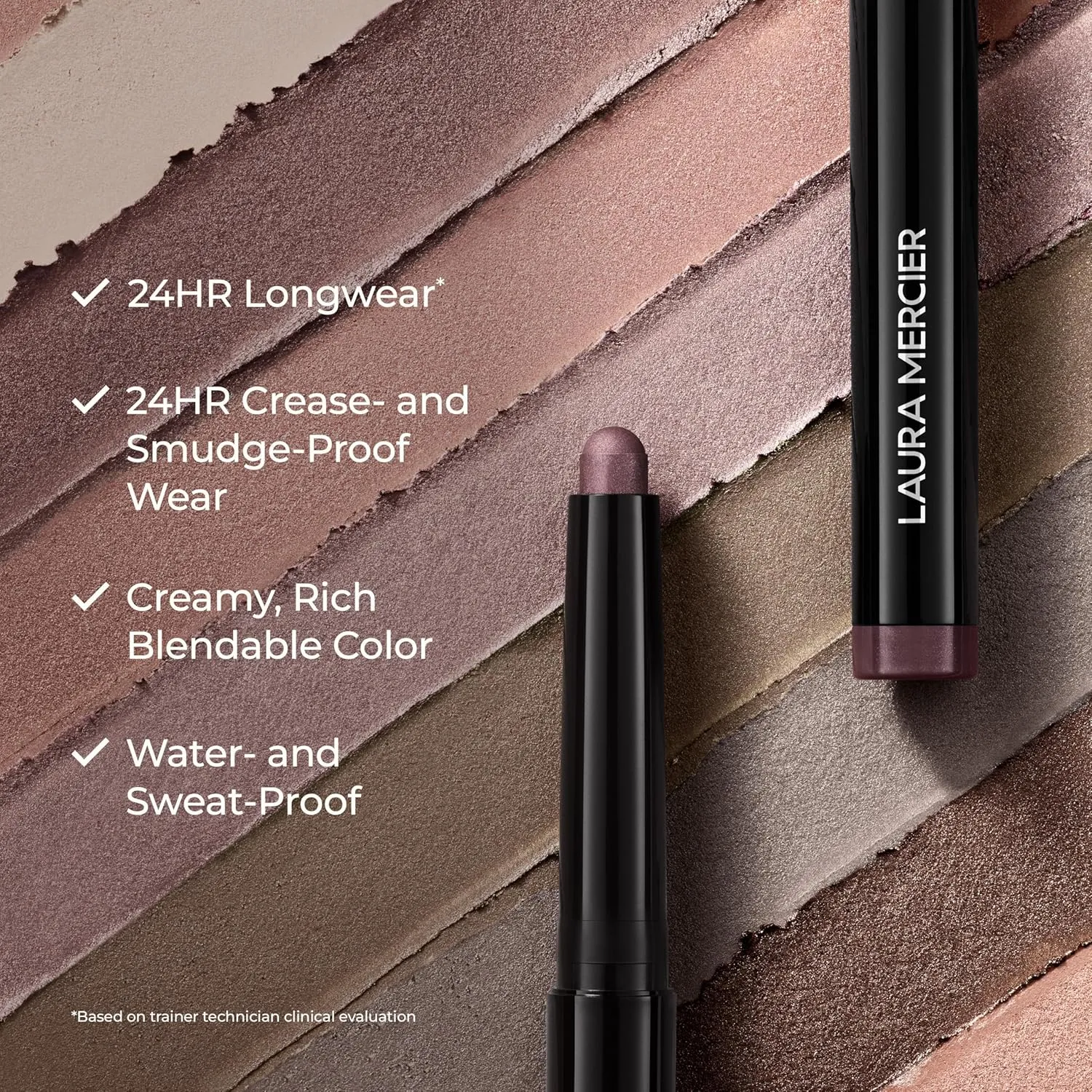 Caviar Stick Cream Eyeshadow: Shimmer and Matte Finishes, 24HR Wear, Long Lasting, Rich Color, Easily Blendable and Buildable, Waterproof, Hyaluronic Acid Infused, Eyeshadow Stick Set