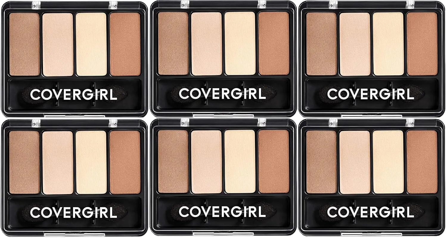 Cg 4kit E/E Cntry Woods Size Ea Cover Girl Eye Enhancers Mix-And-Match-Quad Shadow 215 Country Woods .19 Oz