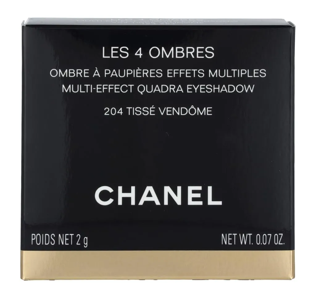 Chanel Les 4 Ombres Multi-effect Quadra Eyeshadow No. 204 Tisse Vendome for Women, 0.04 Ounce