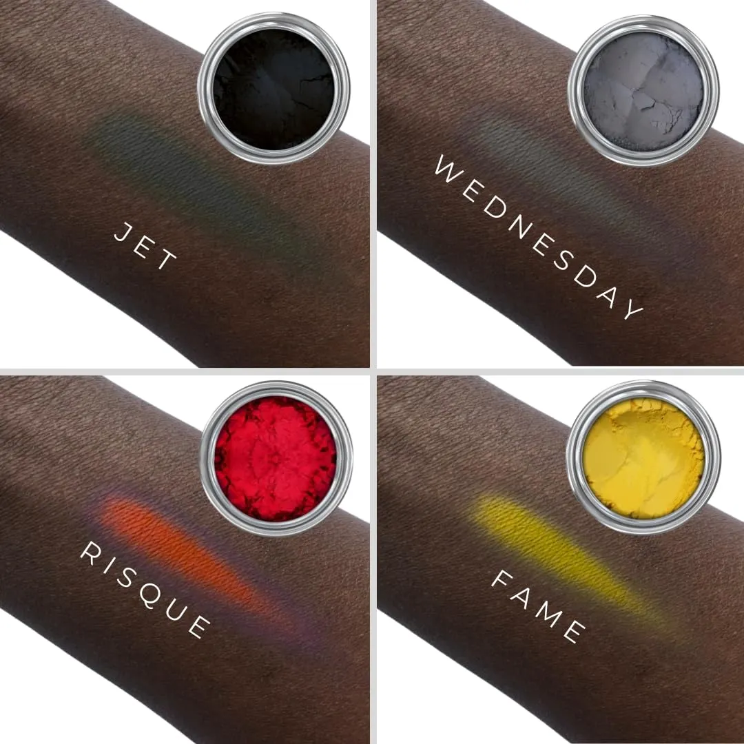 Concrete Minerals Pro Matte Eyeshadow, Silky- Smooth and Highly Pigmented, Longer-Lasting With No Creasing, 100% Vegan and Cruelty Free, Handmade in USA (Crime Scene)