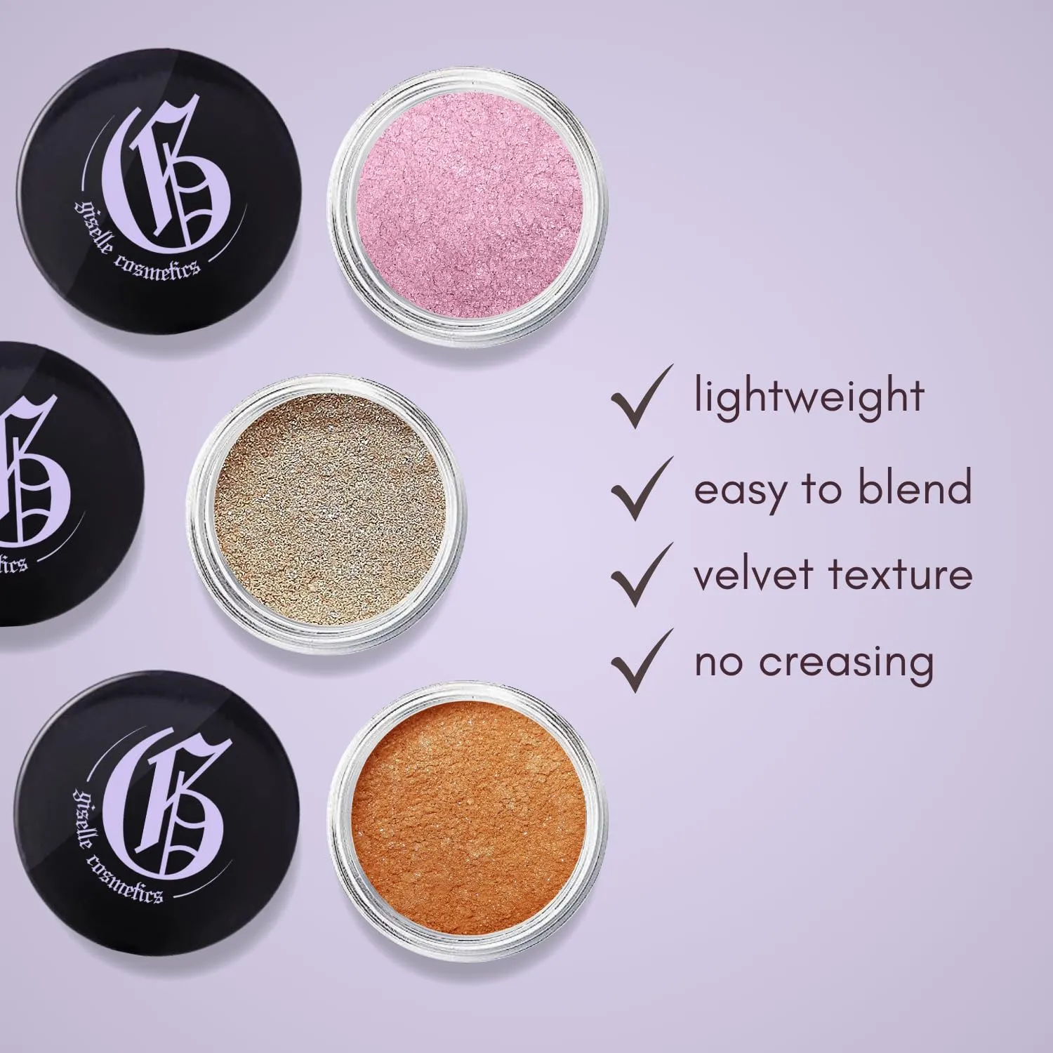 Coral Gold Loose Mineral Eye Shadow - Organic, Talc-Free, Shimmer & Glitter Eye Makeup - Sparkly, Iridescent, Eyeshadow Palette - Coral Single