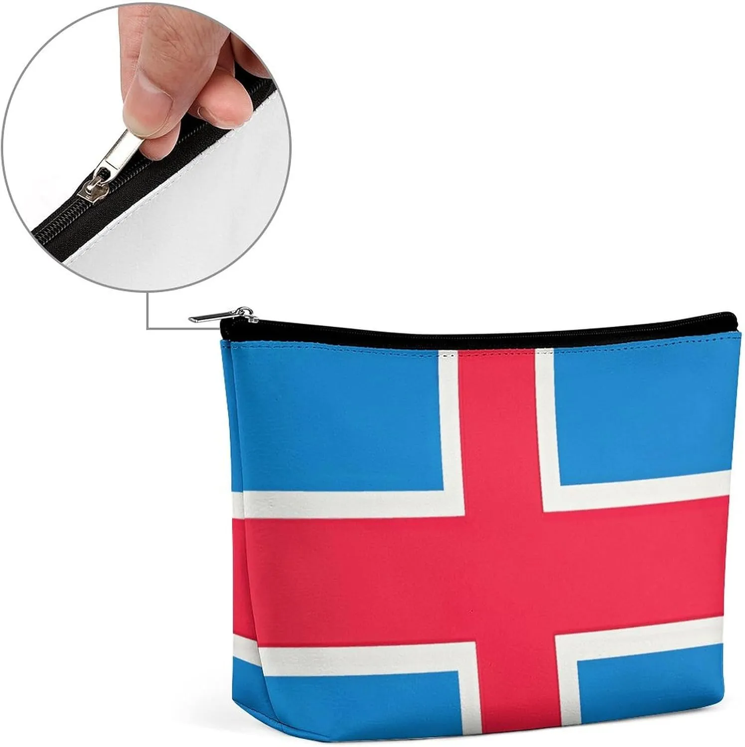 Cosmetic Bag Makeup Bags for Women Portable Makeup Bag England Symbols Makeup Case Travel Toiletry Bag for Travel Accessories