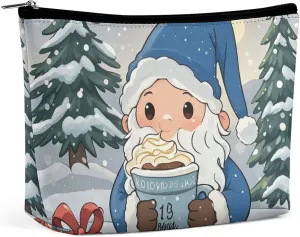 Cosmetic Bag Makeup Bags for Women Portable Makeup Bag Snow Coffee Makeup Case Travel Toiletry Bag for Travel Accessories