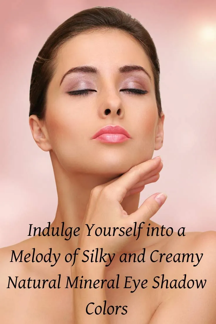 Creamy Mineral Makeup Baked Eyeshadow Duo-Vegan Eye shadow (Ebony-Ivory)