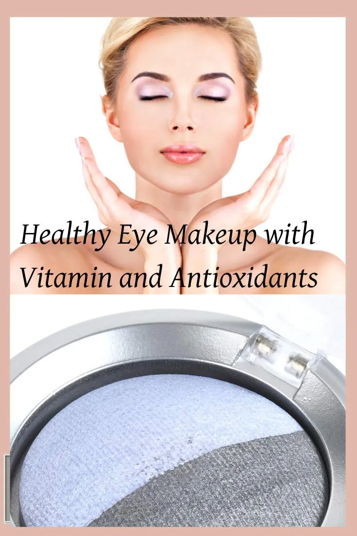 Creamy Mineral Makeup Baked Eyeshadow Duo-Vegan Eye shadow (Plum-Pale Lavender)