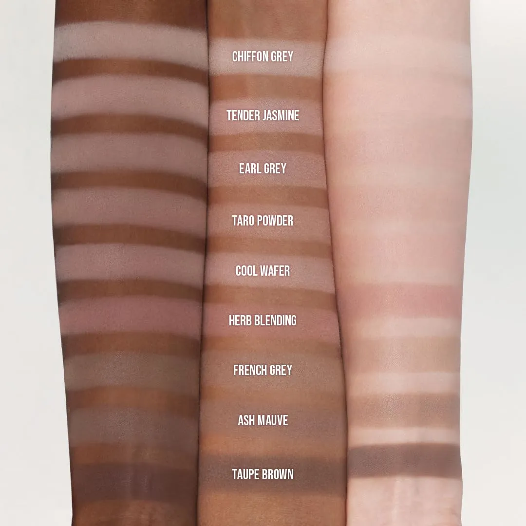 dasique Shadow Palette #13 Cool Blending l Vegan, Cruelty-Free l 9 Blendable Shades in Smooth Matte Finish
