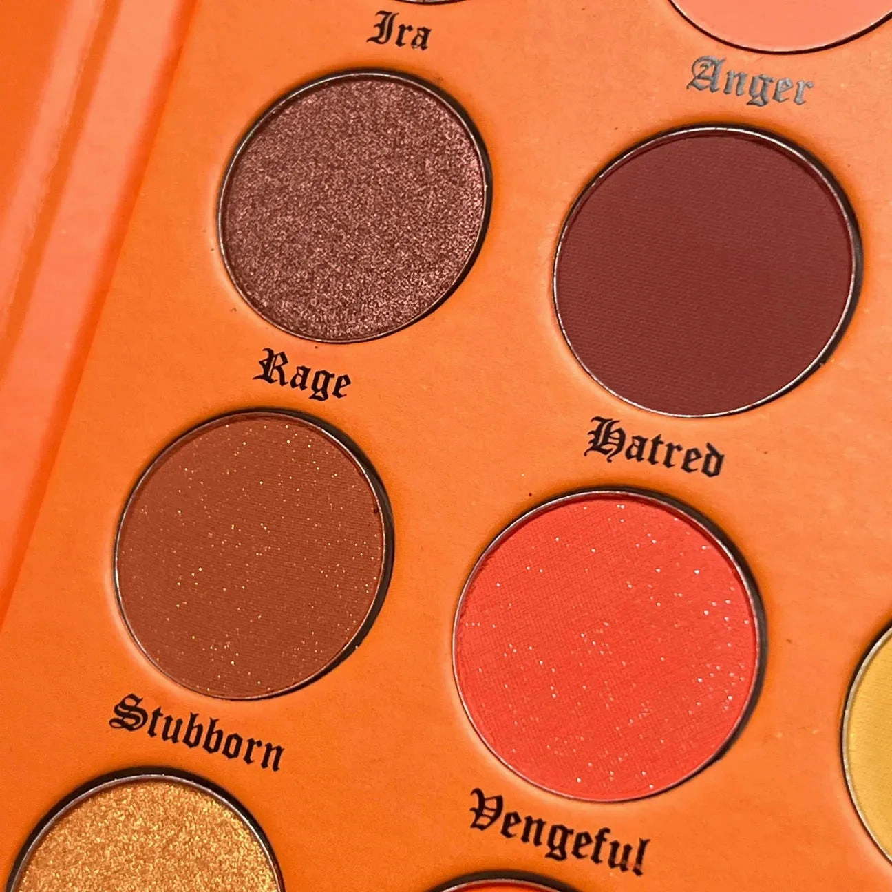 Deadly Sins | Eyeshadow Palette {Wrath}