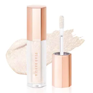 DEARDAHLIA Paradise Shine Eye Sequins ANGEL TEARS Long Lasting Liquid Eyeshadow Glitter Gloss High Shine Pearl, Lightweight, Minimal Fallout, 0.14 Oz