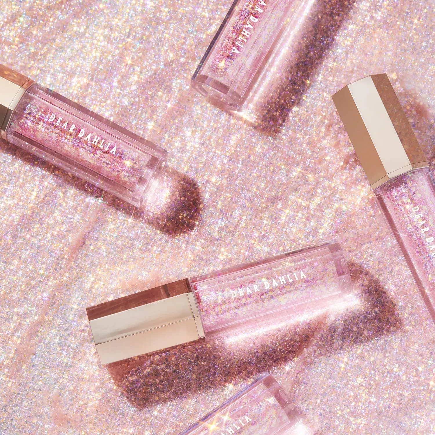 DEARDAHLIA Paradise Shine Eye Sequins ENCHANTED Long Lasting Liquid Eyeshadow Glitter Gloss High Shine Pearl, Lightweight, Minimal Fallout, 0.14 Oz