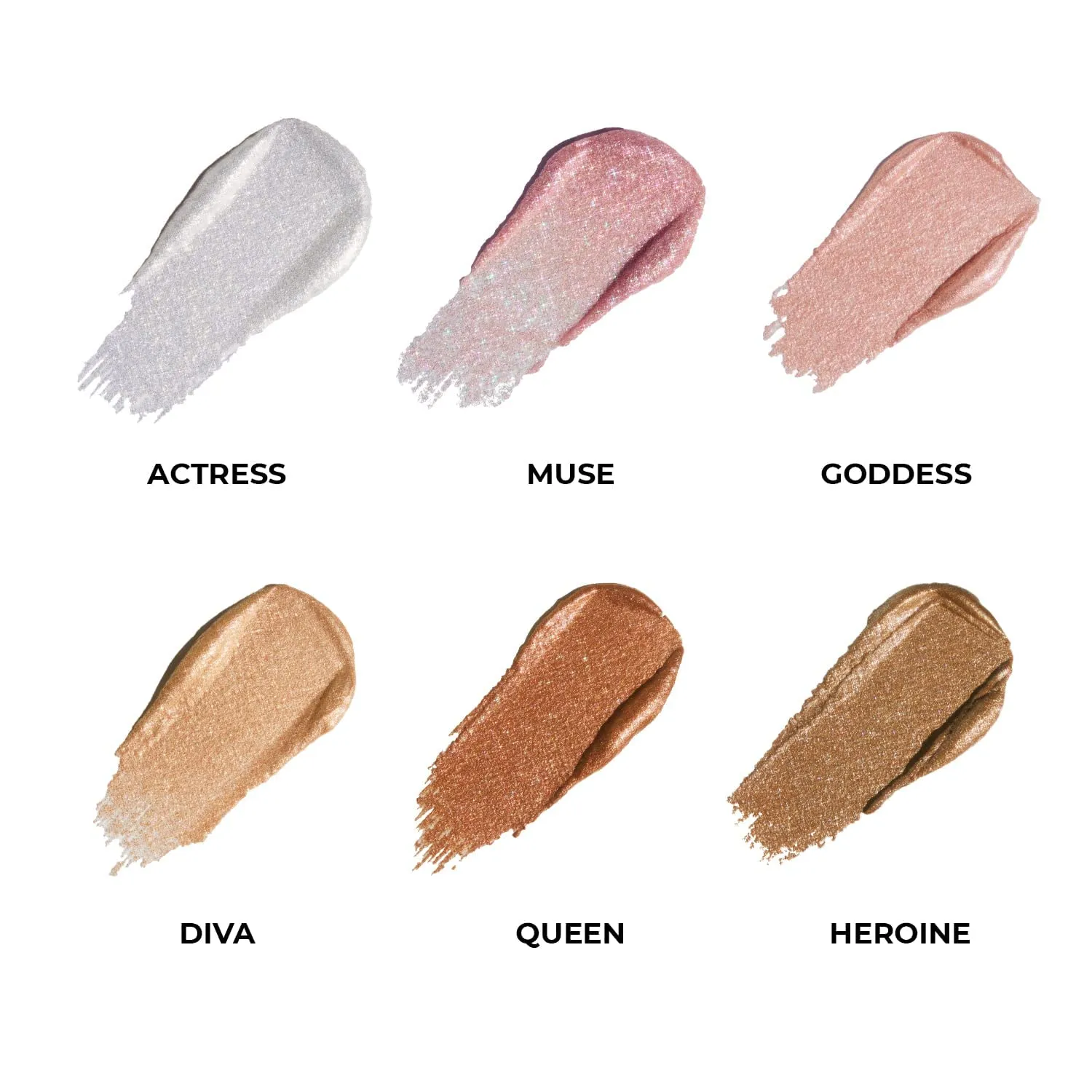 DEARDAHLIA Paradise Shine Eye Sequins ENCHANTED Long Lasting Liquid Eyeshadow Glitter Gloss High Shine Pearl, Lightweight, Minimal Fallout, 0.14 Oz