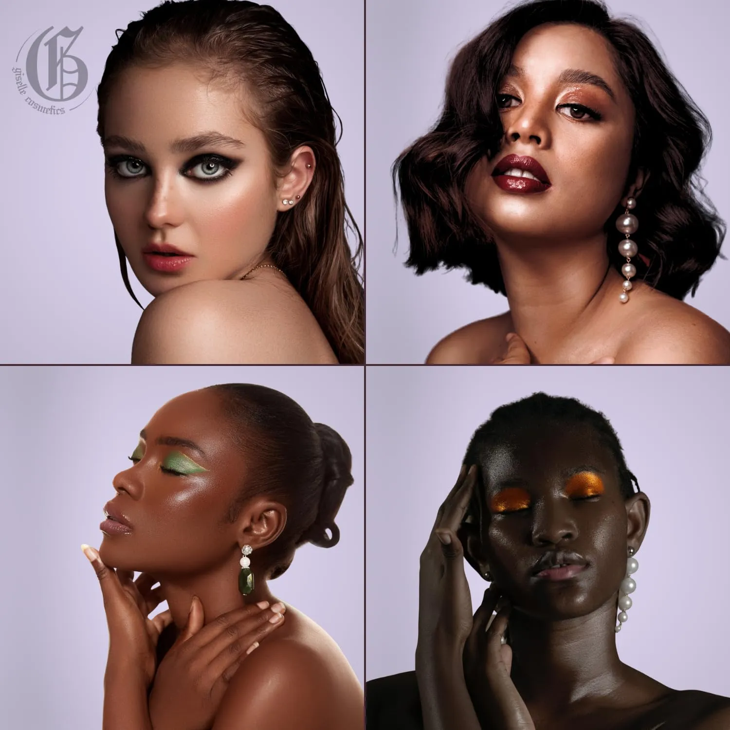Diamond Coal Eye Shadow - Organic Mineral Loose Glitter Powder - Non-Toxic, Talc-Free Shimmer Eye Shadow Palette Makeup - Black & Silver Duochrome Pigment for Sparkly Eye Makeup