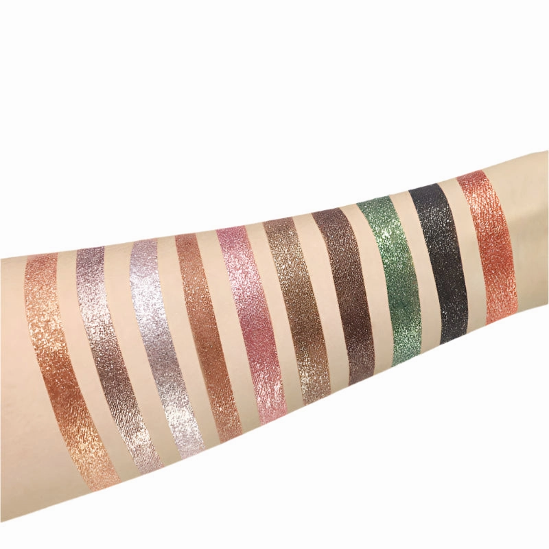 Diamond Glitter Eyeshadow Set – 10 Shimmer Shades
