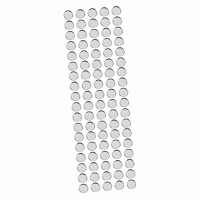 Didiseaon 90pcs Empty Round Metal Pans for Makeup Versatile Blusher Eyeshadow Containers Cosmetic Accessories for Travel Home Use