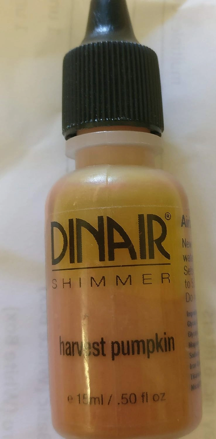 Dinair Airbrush Makeup Blush or EyeShadow - Harvest Pumpkin - Shimmer .55 fl oz