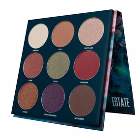 Estate Hidden Garden Pigment Eyeshadow Palette - 9 shades