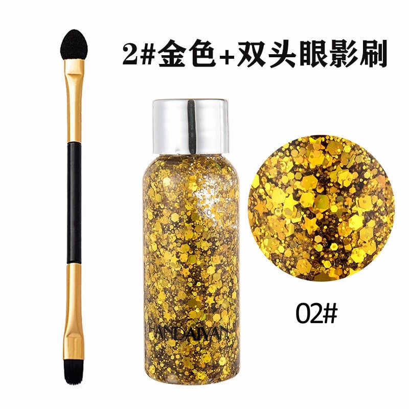 Eye Shadow Gel Face Decoration Glittering Powder Hair Liquid