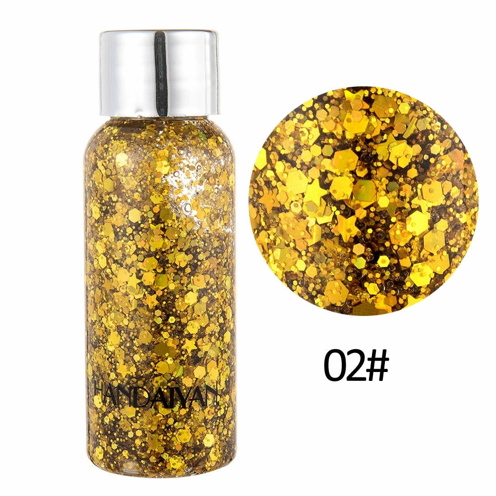Eye Shadow Gel Face Decoration Glittering Powder Hair Liquid