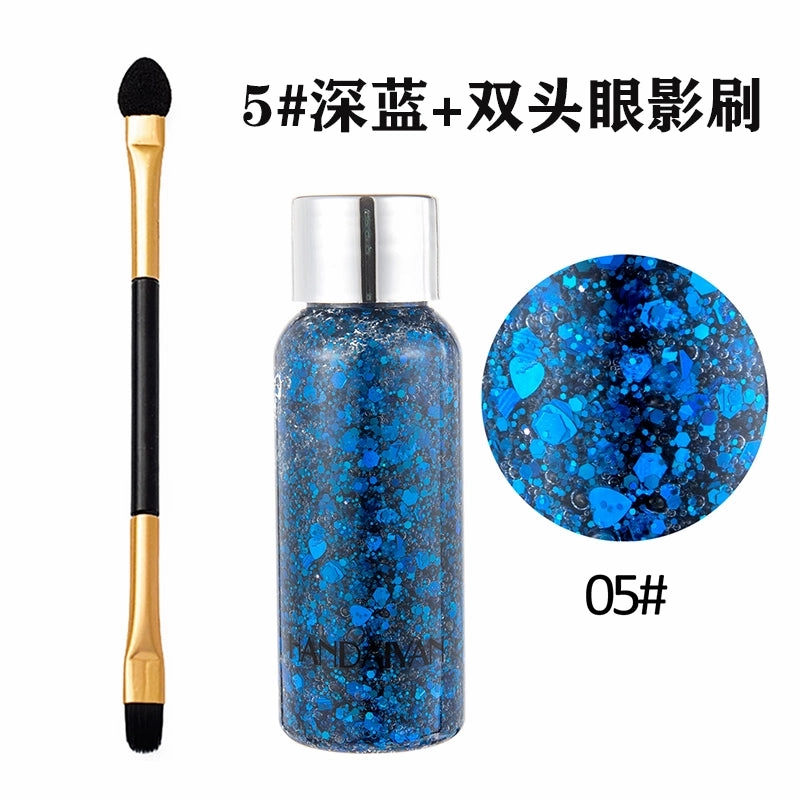 Eye Shadow Gel Face Decoration Glittering Powder Hair Liquid